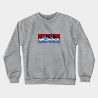 New Hampshire Mountains Crewneck Sweatshirt